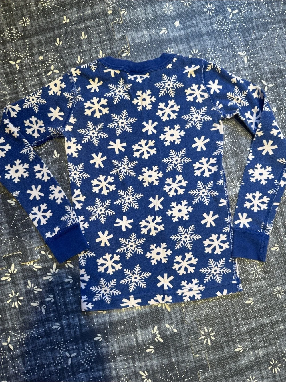 Hanna 6-7 Snow Flake Long Johns